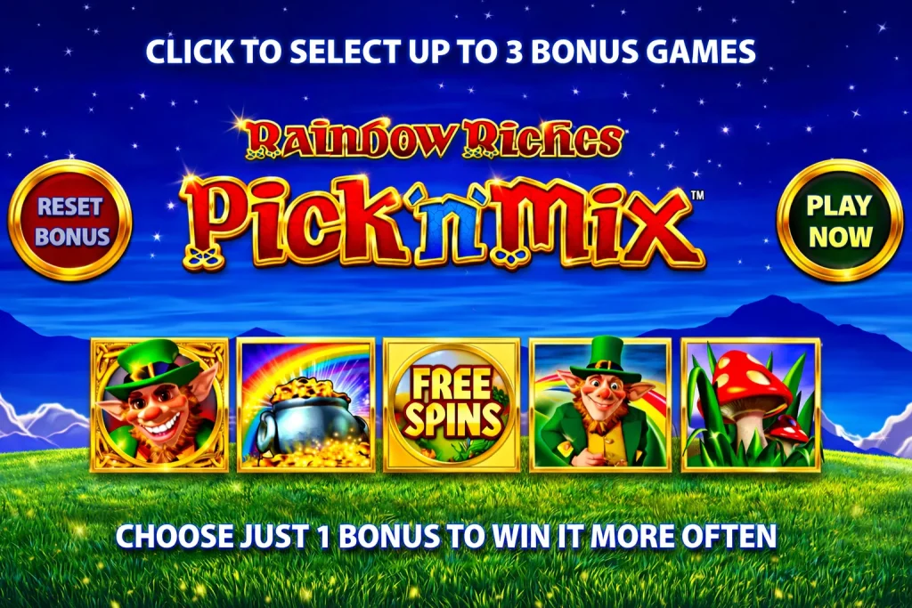 Bonus Choice in Pick ’n’ Mix